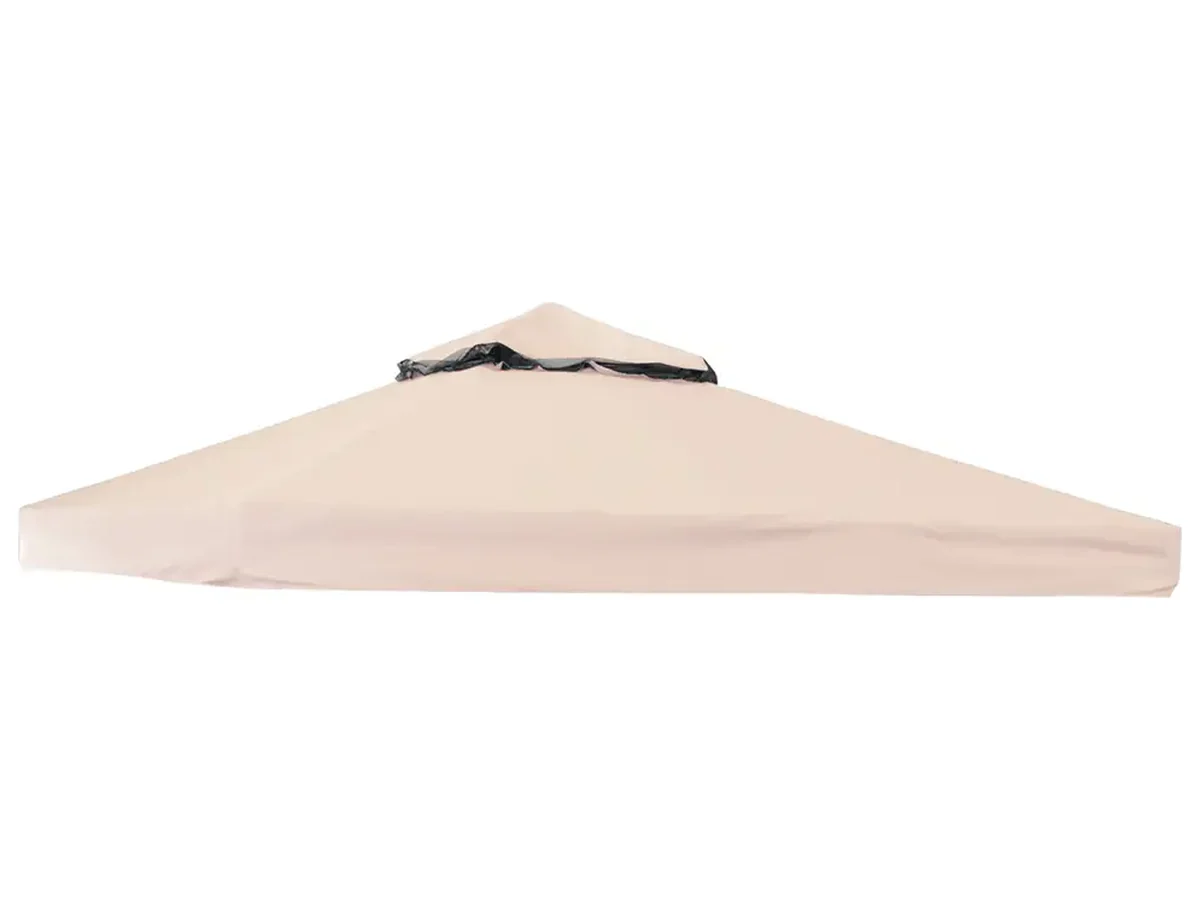Hillerstorp Luxor paviljongtak 300x300 cm beige polyester