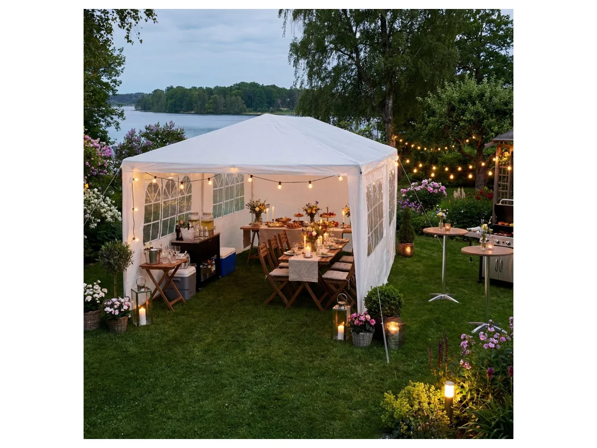 Partytält 3x6m